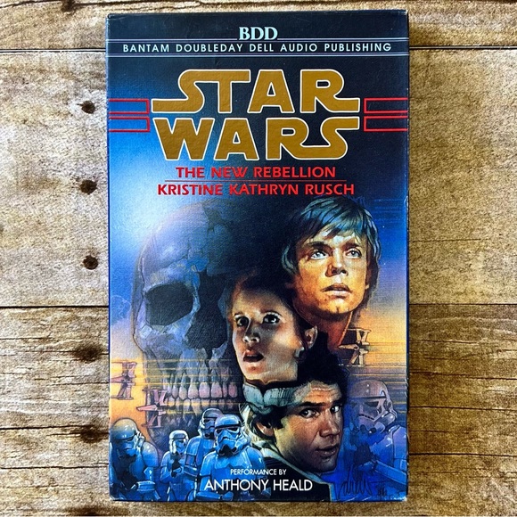 Star Wars The New Rebellion by Kristine Kathryn Rusch Audio Cassette - Picture 2 of 5